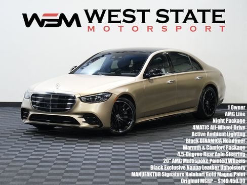 Used 2023 Mercedes-Benz S 580 4MATIC Sedan image 1