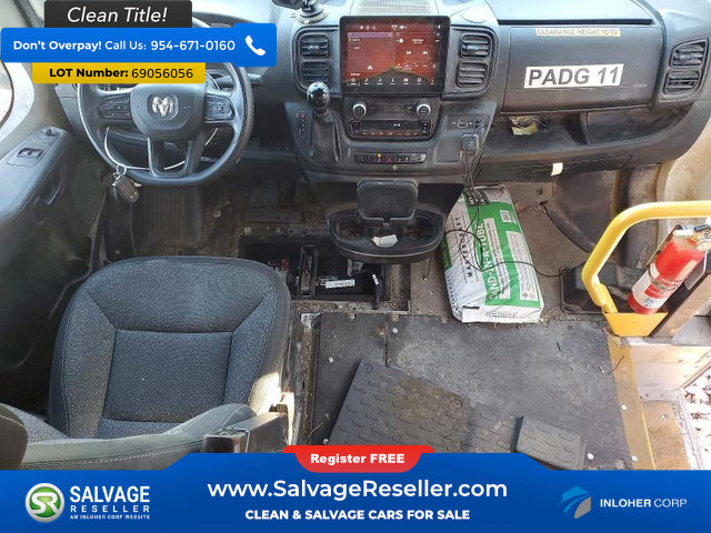 Used 2022 RAM ProMaster 3500 w/ Premium Convenience Group (A) FWD image 11