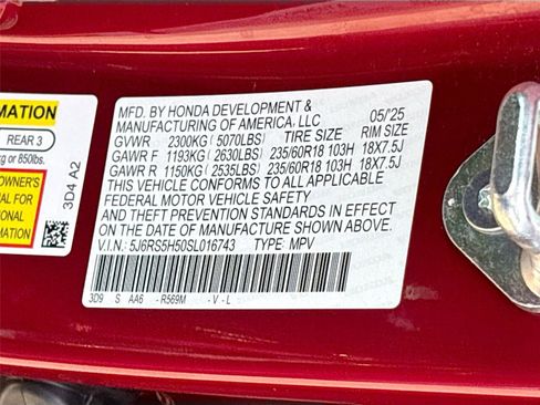 Used 2025 Honda CR-V Sport image 32