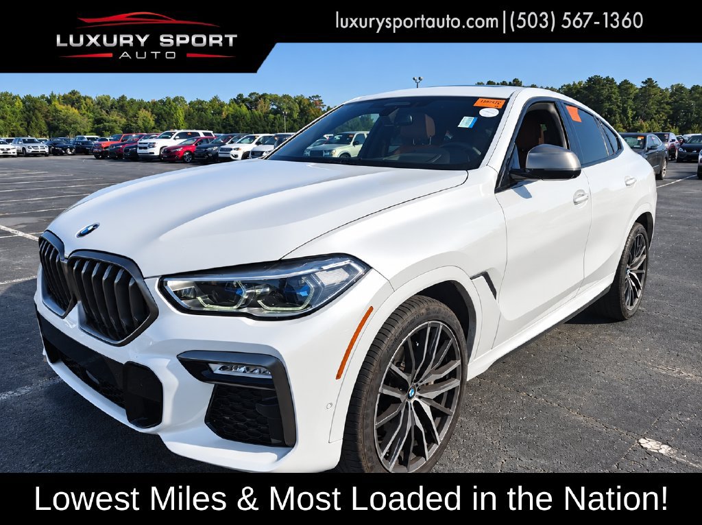 Used 2020 BMW X6 M50i w/ Executive Package AWD/4WD image 1