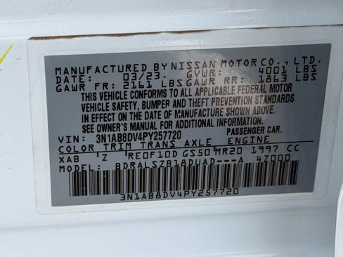 Certified 2023 Nissan Sentra SR w/ SR Premium Package FWD image 21