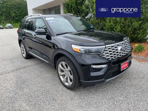 Certified 2020 Ford Explorer Platinum w/ Premium Technology Package AWD/4WD image 1