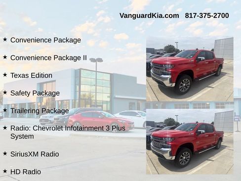 Used 2019 Chevrolet Silverado 1500 LT w/ Texas Edition RWD image 6