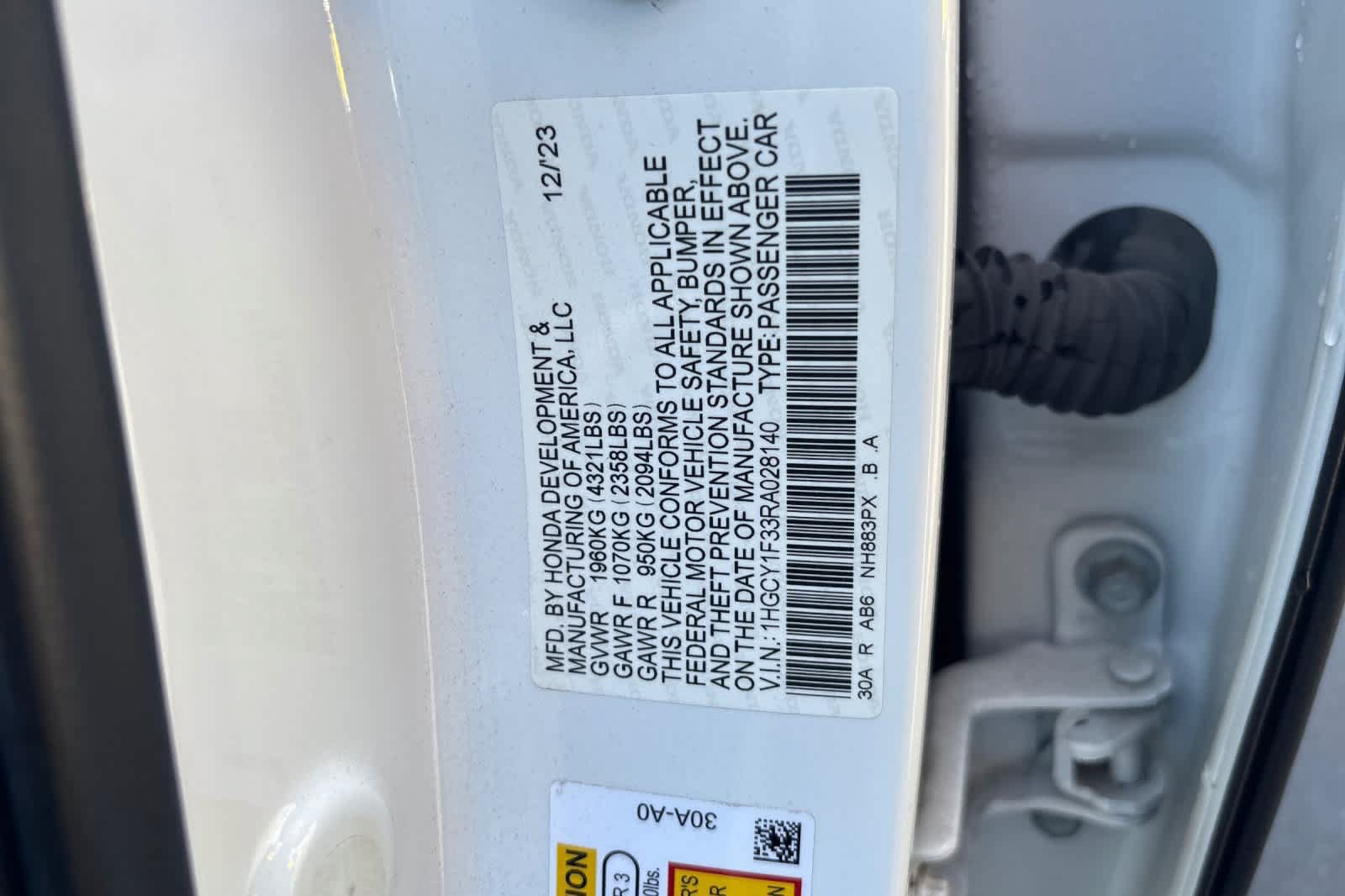 Used 2024 Honda Accord EX image 27