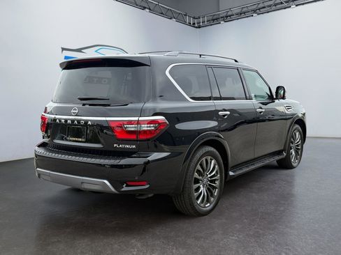 Used 2023 Nissan Armada Platinum w/ Captain's Chairs Package AWD/4WD image 3