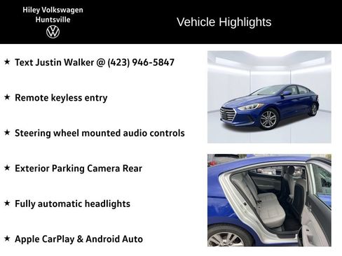 Used 2018 Hyundai Elantra SEL FWD image 6
