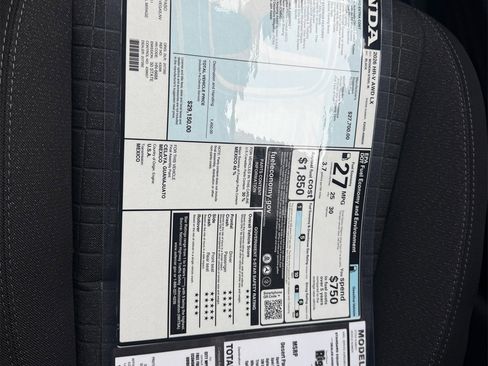 New 2026 Honda HR-V LX image 23