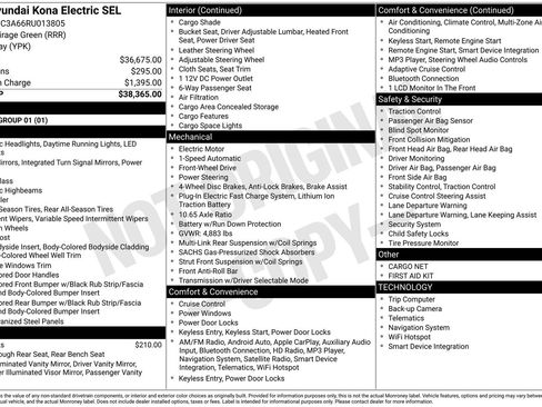 Used 2024 Hyundai Kona SEL image 41