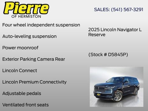 Used 2025 Lincoln Navigator L Reserve AWD/4WD image 12