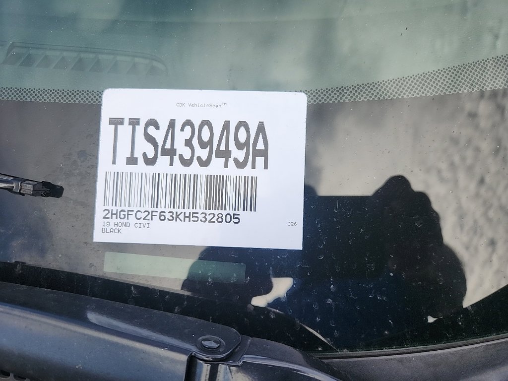 Used 2019 Honda Civic LX image 4