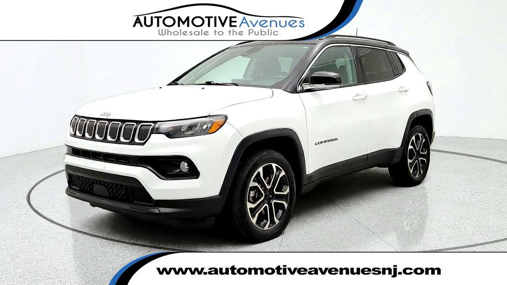 Used 2022 Jeep Compass Limited w/ Sun and Sound Group AWD/4WD image 1