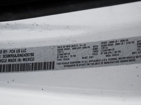 Used 2022 RAM 2500 Tradesman AWD/4WD image 44