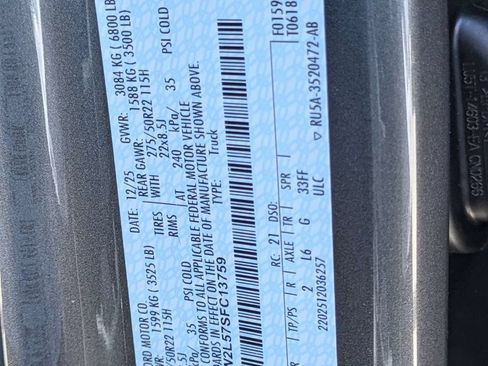 Certified 2025 Ford F150 STX w/ LOBO Package AWD/4WD image 16