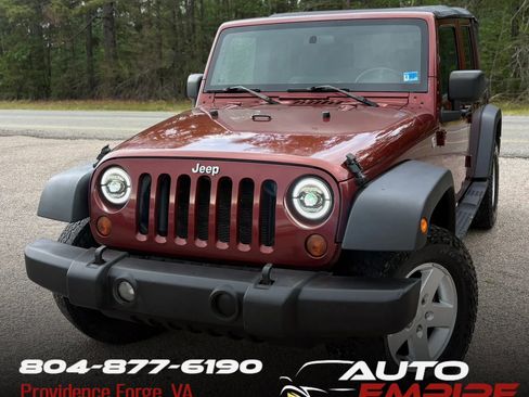 Used 2009 Jeep Wrangler Unlimited X AWD/4WD image 1