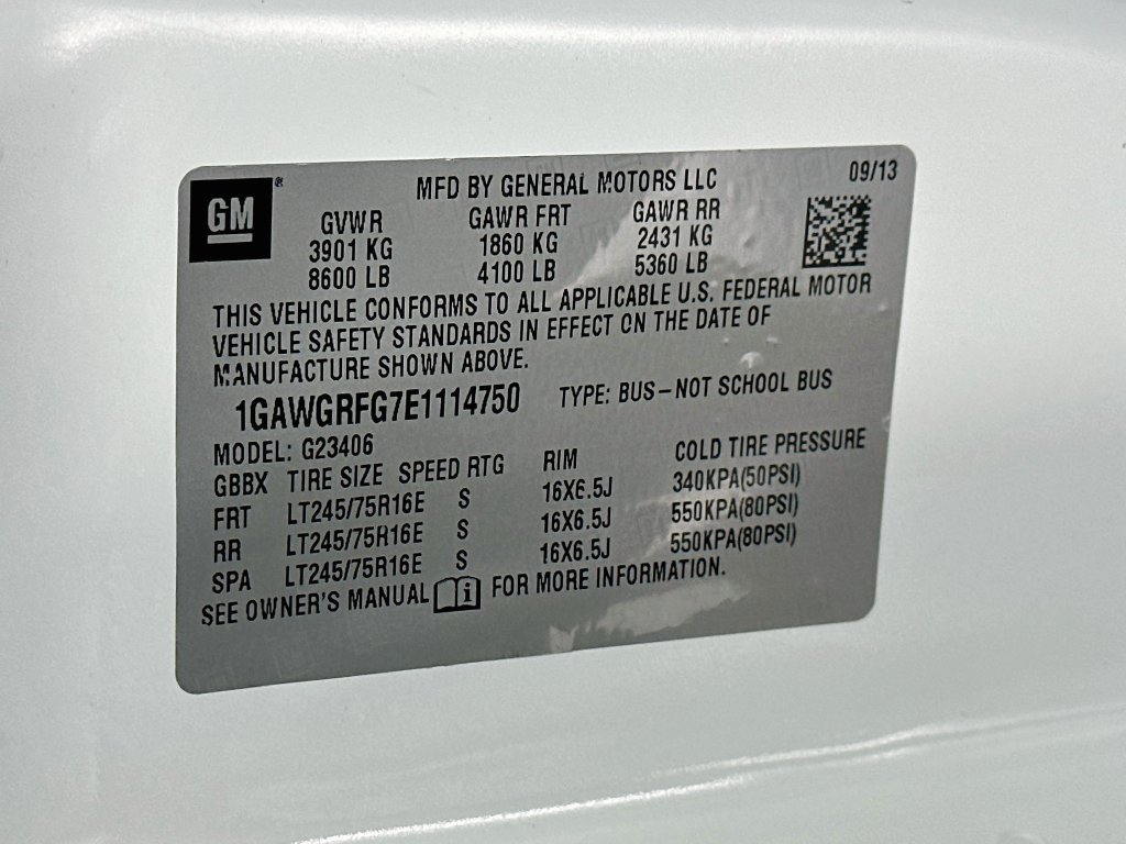 Used 2014 Chevrolet Express 2500 LT w/ LT Preferred Equipment Group RWD image 35