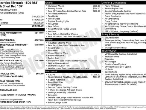 Used 2020 Chevrolet Silverado 1500 RST AWD/4WD image 30