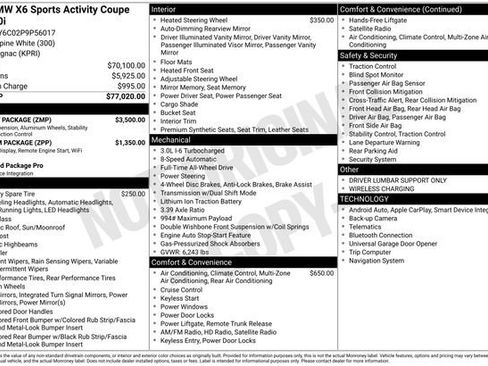 Used 2023 BMW X6 xDrive40i w/ M Sport Package image 13