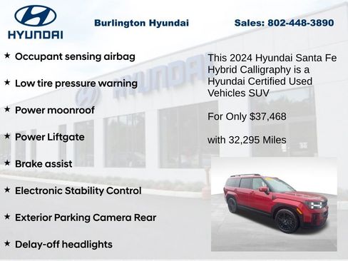 Used 2024 Hyundai Santa Fe Calligraphy AWD/4WD image 22