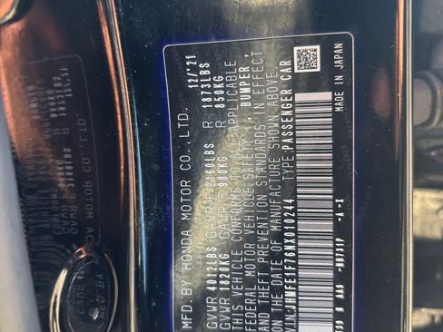 Certified 2022 Honda Civic EX image 33