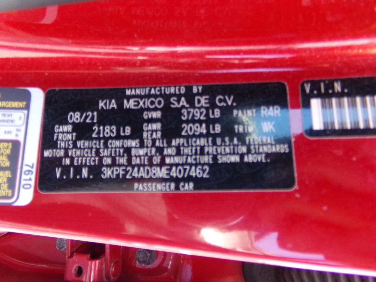 Used 2021 Kia Forte LXS FWD image 52