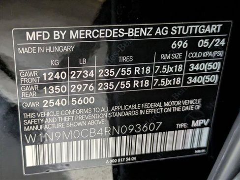 Certified 2024 Mercedes-Benz EQB 250+ image 25
