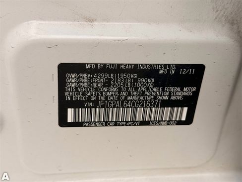 Used 2012 Subaru Impreza 2.0i Sport Premium image 12