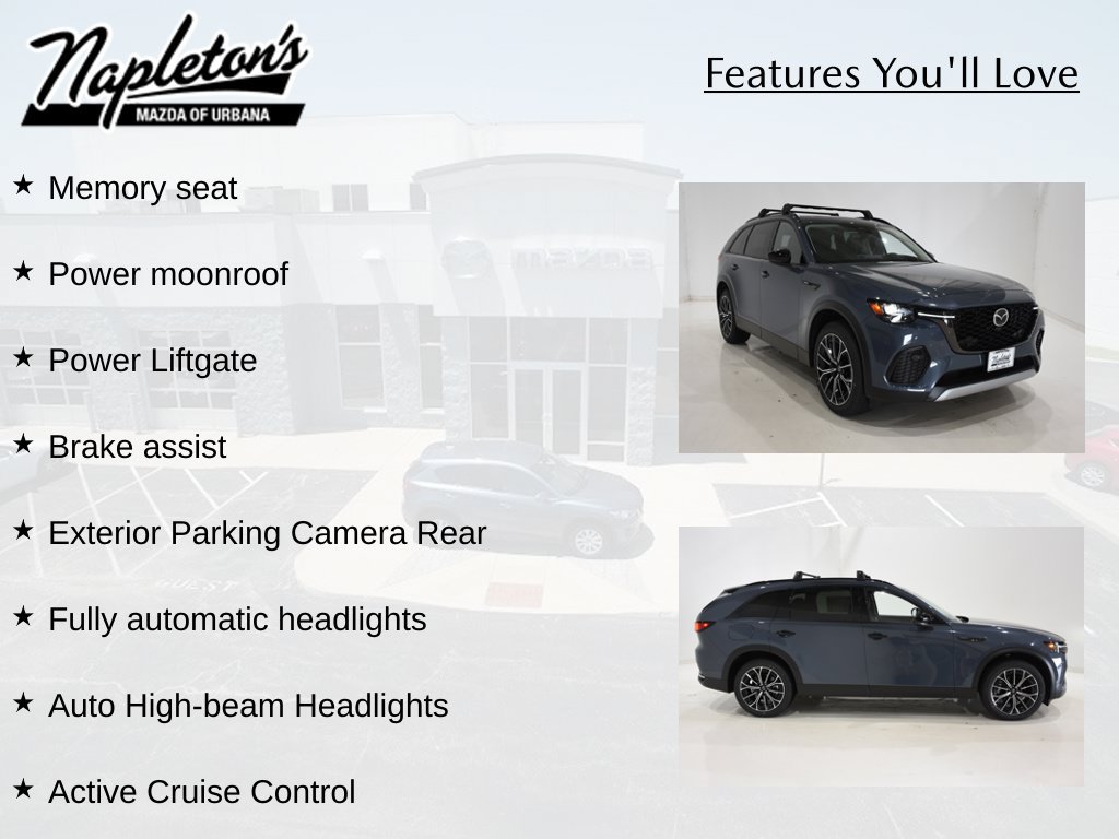 New 2025 MAZDA CX-70 Plug-In Hybrid w/ Premium Pkg AWD/4WD image 14