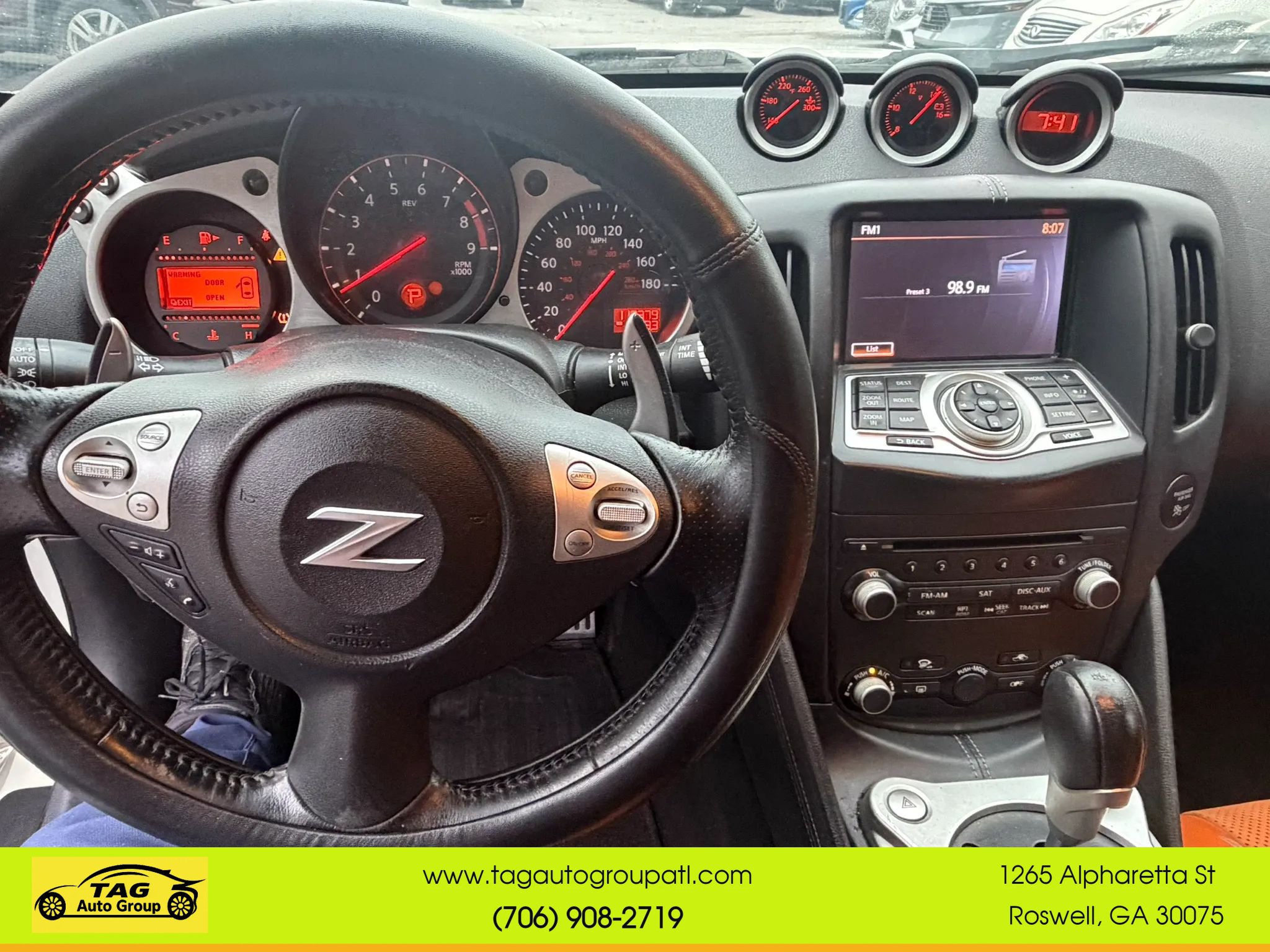 Used 2013 Nissan 370Z Touring w/ Sport Pkg RWD image 7