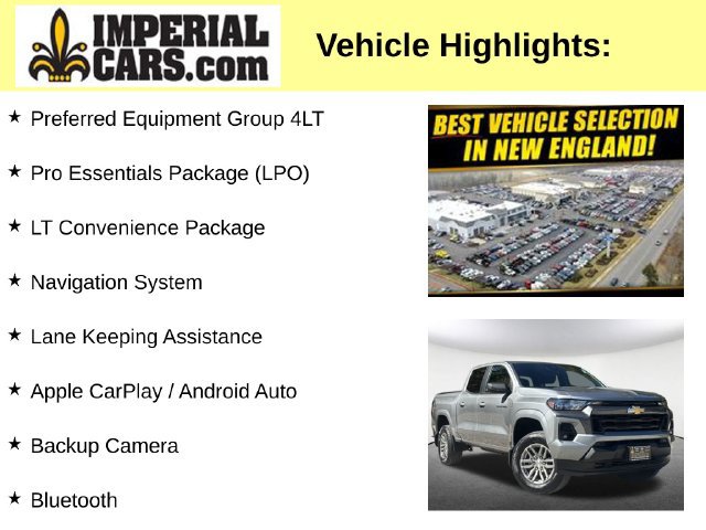 Used 2023 Chevrolet Colorado LT w/ LT Convenience Package AWD/4WD image 8