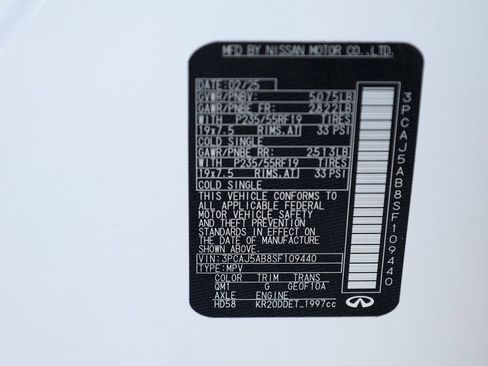 Certified 2025 INFINITI QX50 Pure image 42