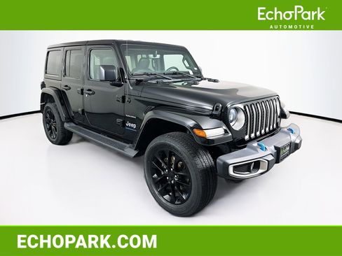 Used 2023 Jeep Wrangler Unlimited Sahara w/ Cold Weather Group AWD/4WD image 1
