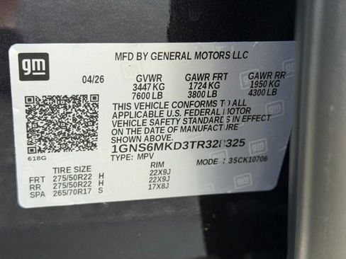 New 2026 Chevrolet Tahoe LS w/ LS Custom Edition AWD/4WD image 21