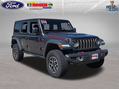 Used 2025 Jeep Wrangler Unlimited Rubicon AWD/4WD image 1