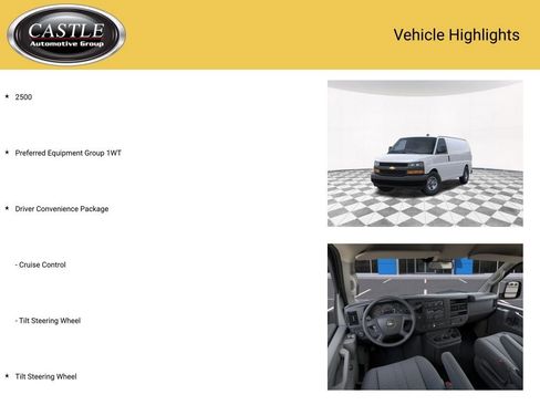 New 2025 Chevrolet Express 2500 Work Van w/ Driver Convenience Package image 4