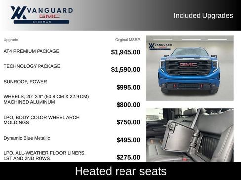 Used 2023 GMC Sierra 1500 AT4 w/ AT4 Premium Package AWD/4WD image 28