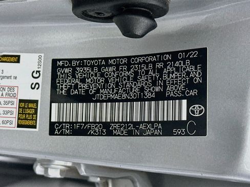 Used 2022 Toyota Corolla LE FWD image 12