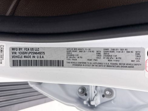 Used 2025 RAM 1500 Laramie w/ Trailer Tow Group image 34