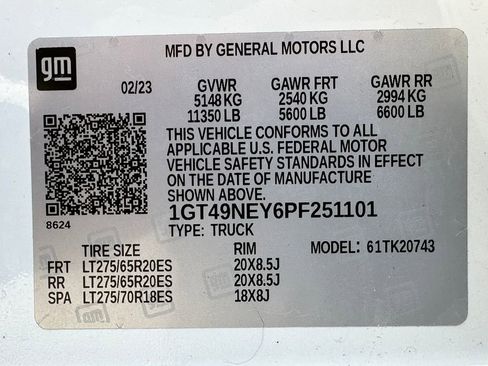 Used 2023 GMC Sierra 2500 SLT w/ SLT Premium Package image 38