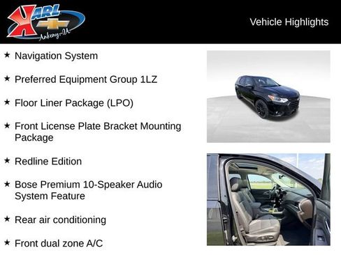 Used 2020 Chevrolet Traverse Premier w/ Redline Edition AWD/4WD image 2