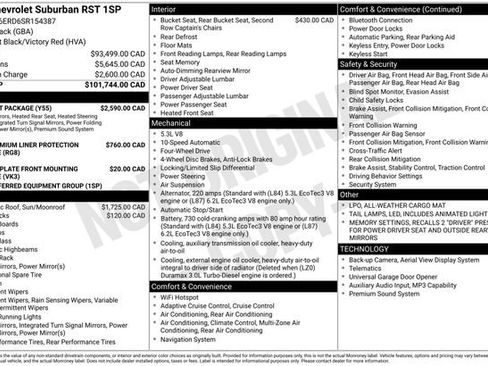 Used 2025 Chevrolet Suburban RST w/ Comfort Package image 40