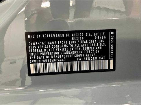 New 2025 Volkswagen Jetta SE image 32