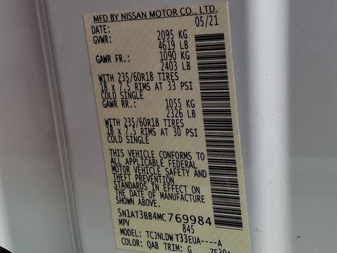 Used 2021 Nissan Rogue SV image 26