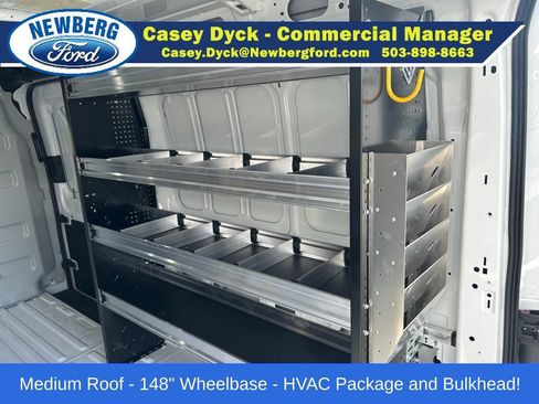 New 2026 Ford Transit 350 148 Medium Roof AWD w/ Electrician Trade Package image 12
