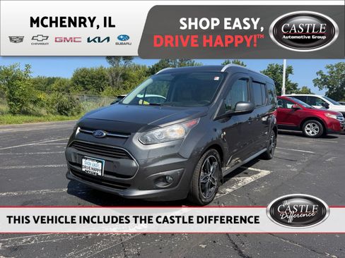 Used 2017 Ford Transit Connect Titanium w/ Titanium Premium Package FWD image 1