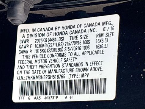 Used 2016 Honda CR-V LX image 32