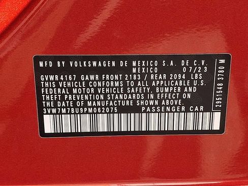 Used 2023 Volkswagen Jetta SE w/ Panoramic Sunroof Package FWD image 27