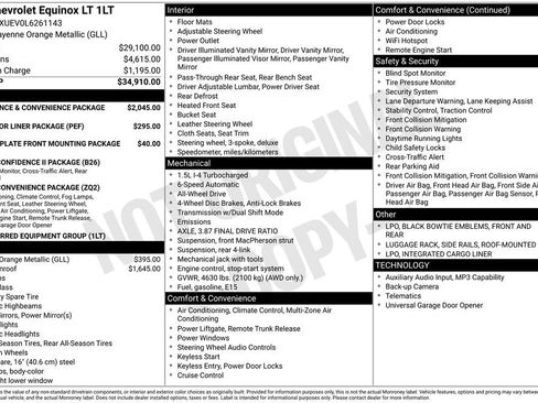 Used 2020 Chevrolet Equinox LT AWD/4WD image 29