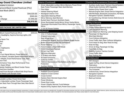 Used 2026 Jeep Grand Cherokee Limited RWD image 41