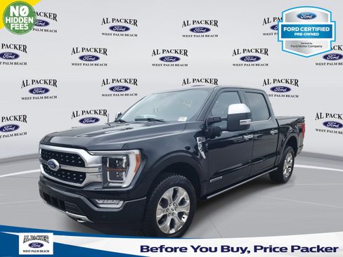 Used 2021 Ford F150 Platinum w/ Equipment Group 701A High AWD/4WD image 1