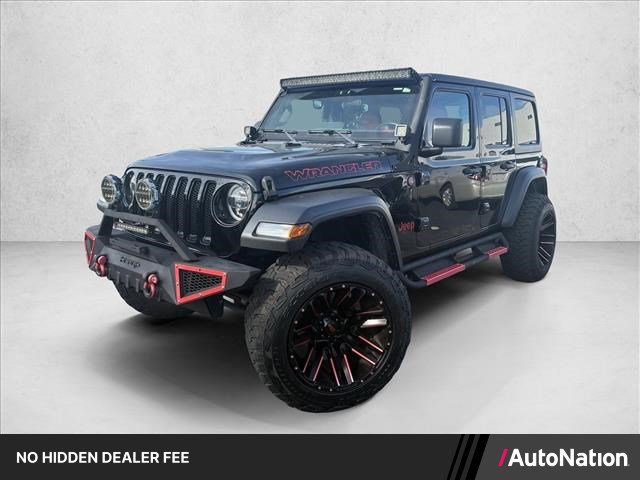 Used 2021 Jeep Wrangler Unlimited Sport AWD/4WD image 1